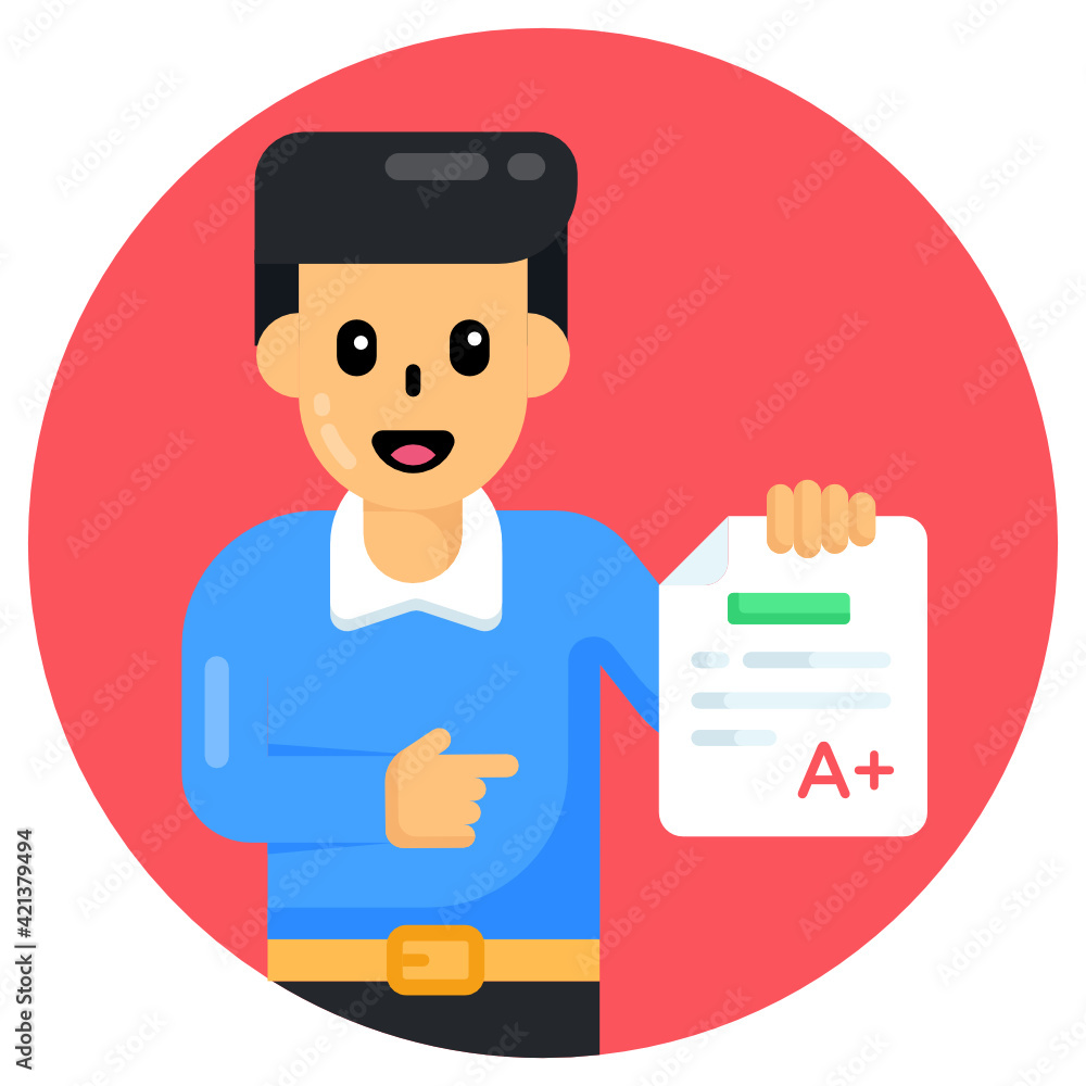 Pencil with paper denoting flat rounded icon of article writing
Pencil with paper denoting flat rounded icon of article writing