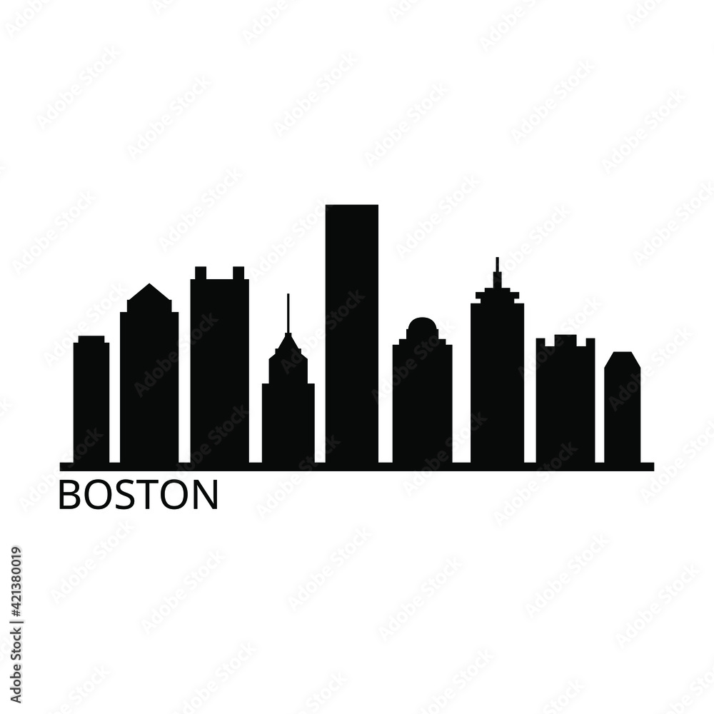 Fototapeta premium Boston skyline