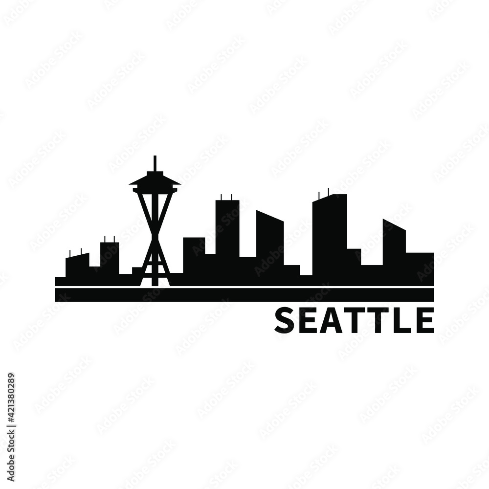 Fototapeta premium Seattle skyline