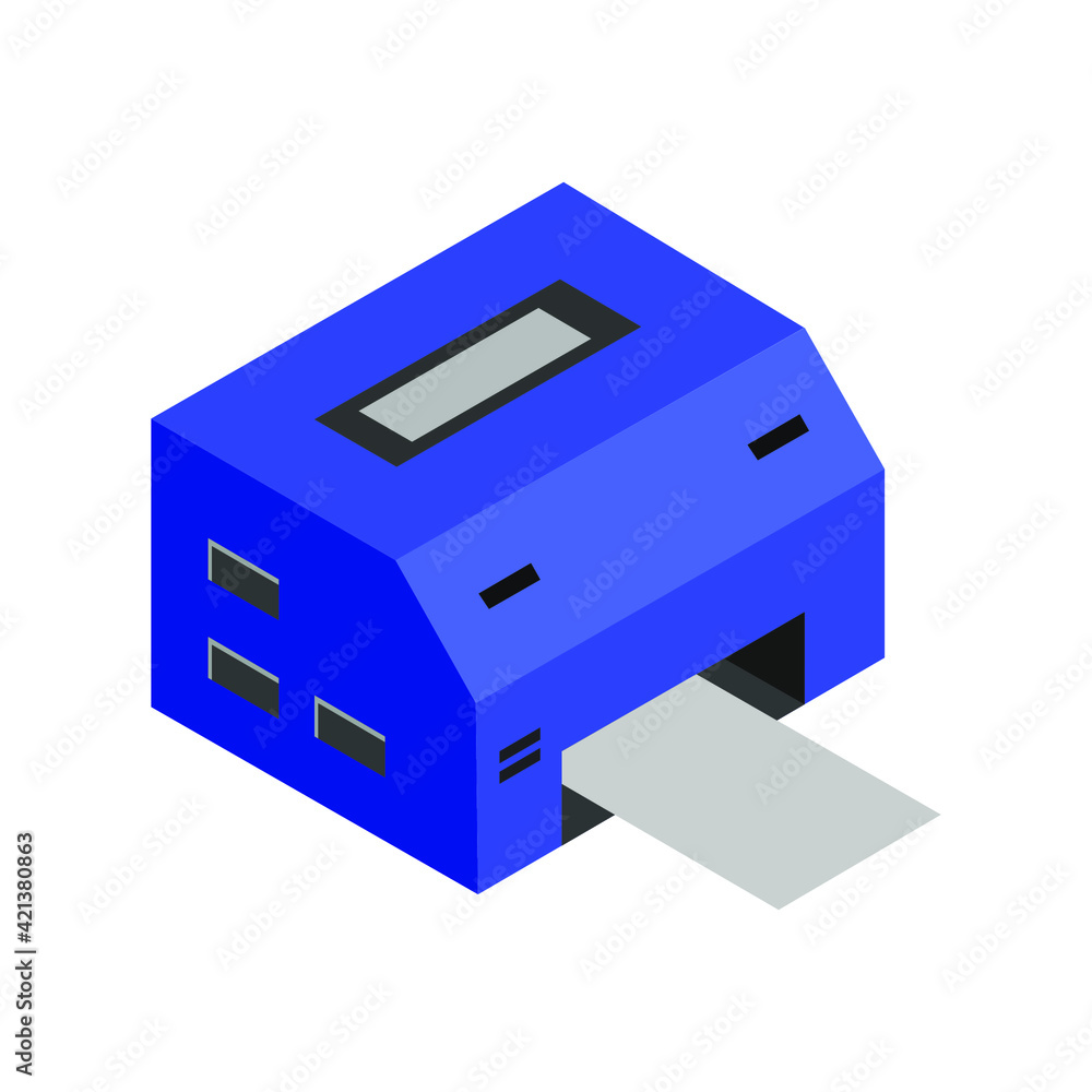 Isometric printer Isometric printer