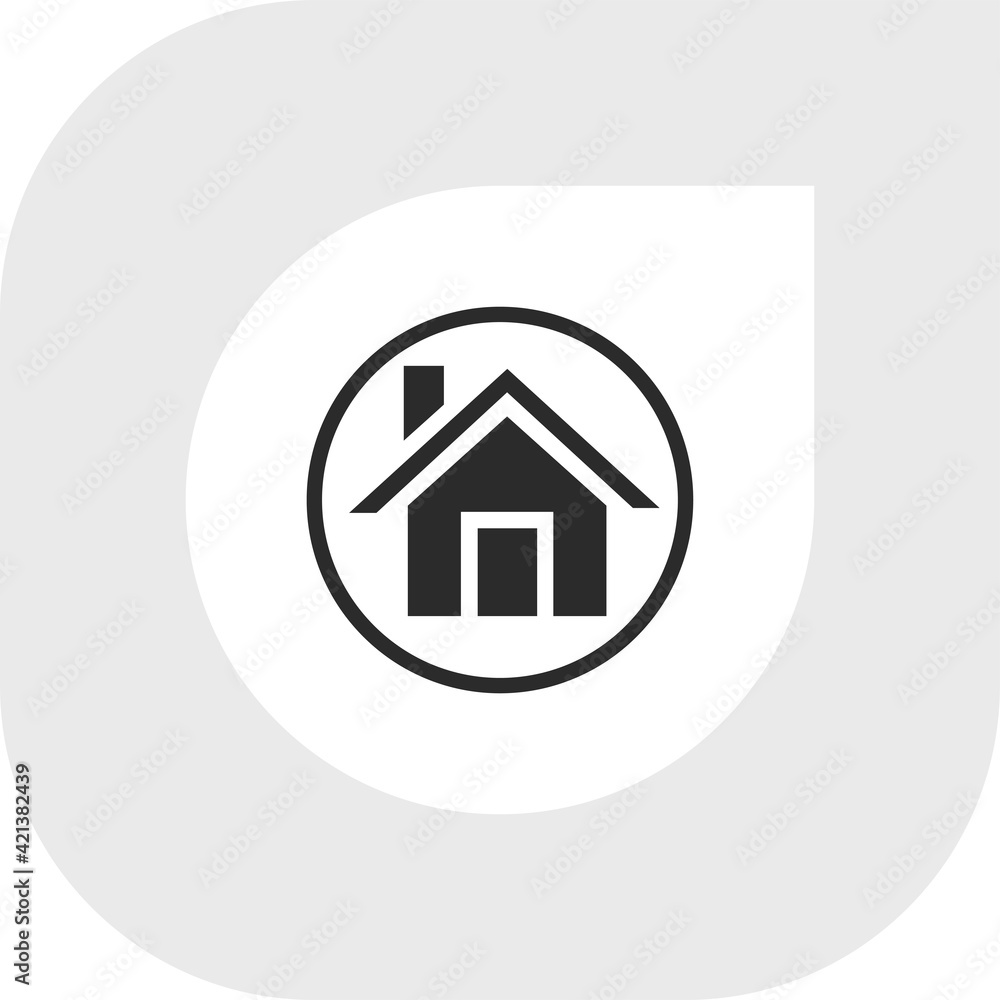 Home Icon. House Icon vector. Flat Illustration. Stay home. Home Icon. House Icon vector. Flat Illustration. Stay home.