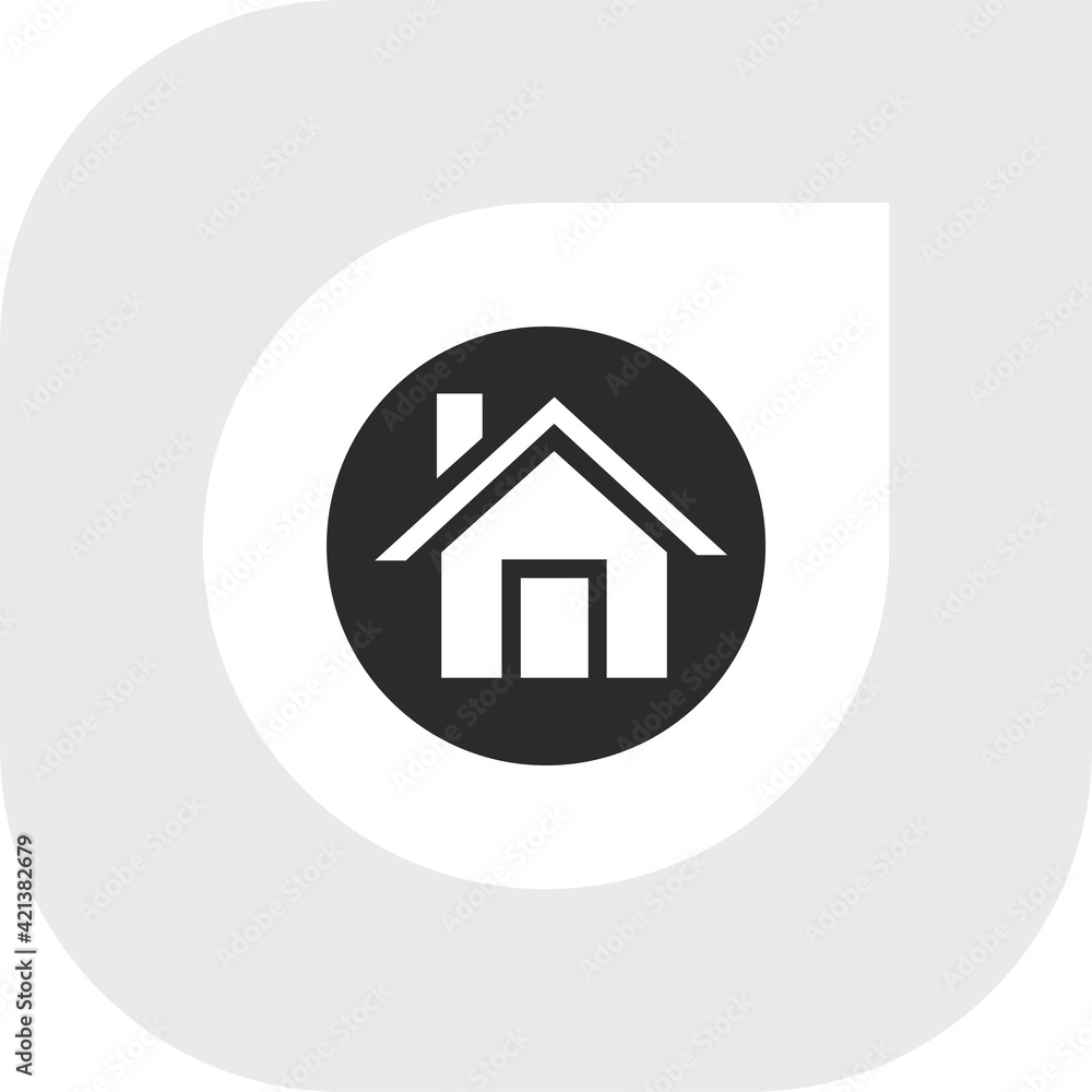Home Icon. House Icon vector. Flat Illustration. Stay home. Home Icon. House Icon vector. Flat Illustration. Stay home.
