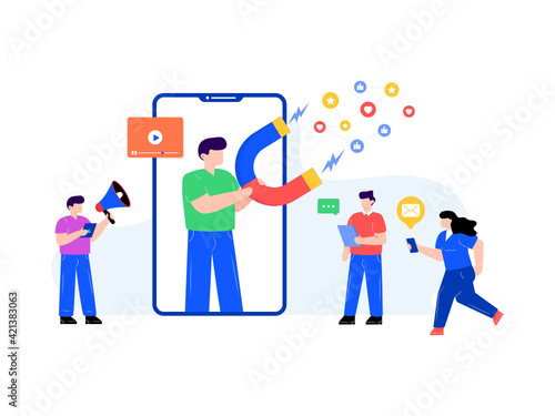 
Download flat illustration of secure payment 


