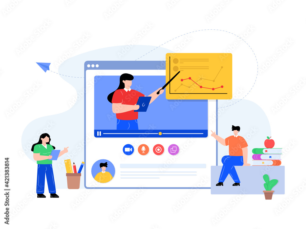 Digital marketing in flat illustration design
Digital marketing in flat illustration design