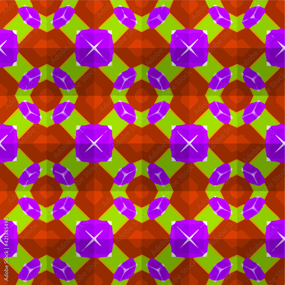 Geometric vector pattern with triangular elements. Seamless abstract ornament for wallpapers and backgrounds.
Geometric vector pattern with triangular elements. Seamless abstract ornament for wallpapers and backgrounds.