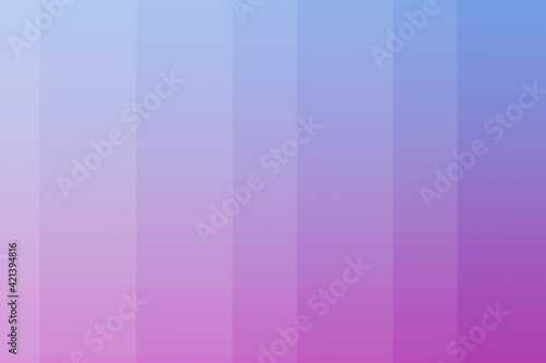 Gradation. Gradient color. Modern texture background, degrading fragments, smooth shape transition and changing shade.
