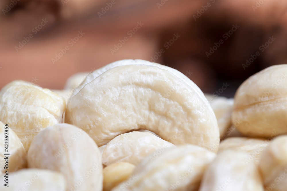 Fototapeta premium crunchy cashew nuts