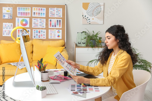 Graphic designer working in...