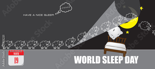 Card World Sleep Day