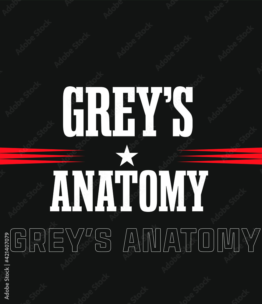 GreysAnatomy vector and logo GreysAnatomy vector and logo