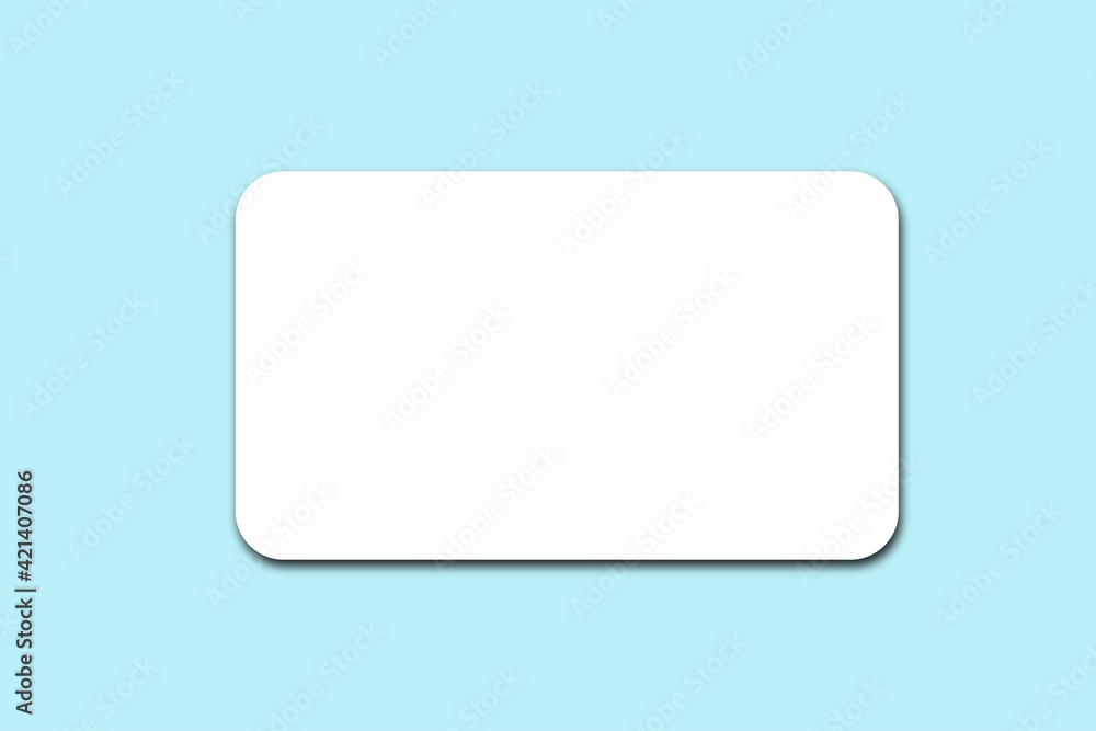 Mockup of business cards fan stack at white Mockup of business cards fan stack at white