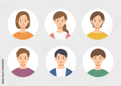 人物アイコンセット