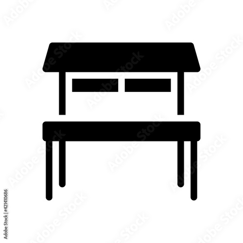 school bench