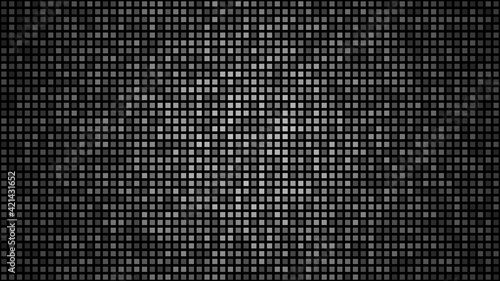 Wall textured tiled in color black or dark, gray or grey for background or backdrop. With 4k resolution. and dark border shadow.