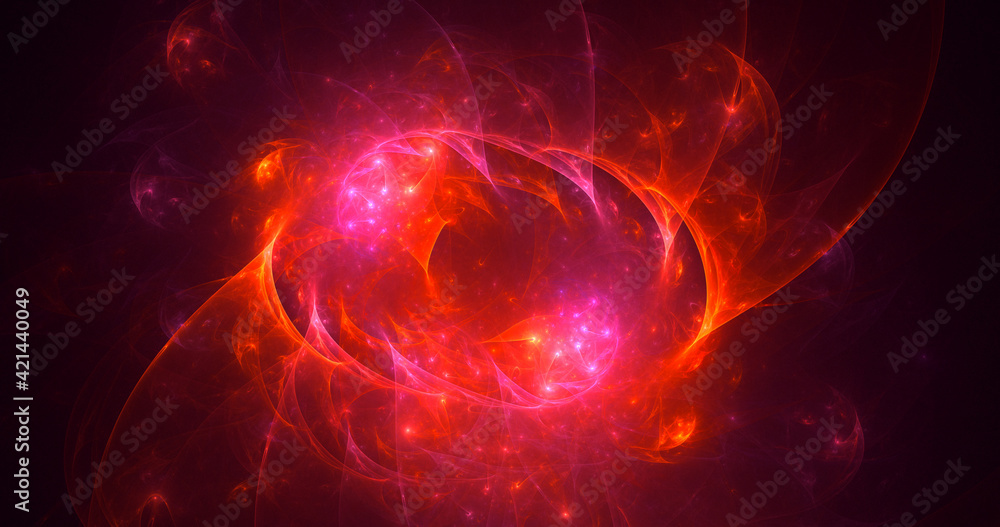 3D rendering abstract round light background 3D rendering abstract round light background