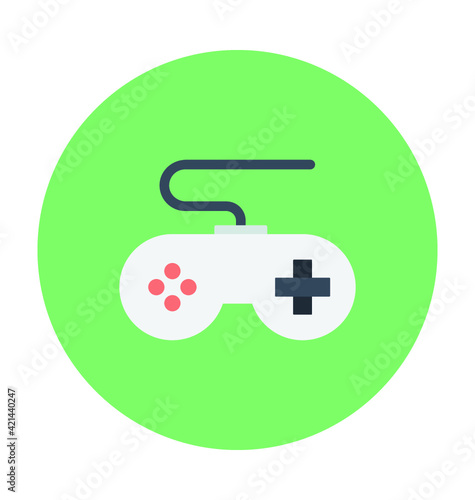Gamepad Colored Vector Icon