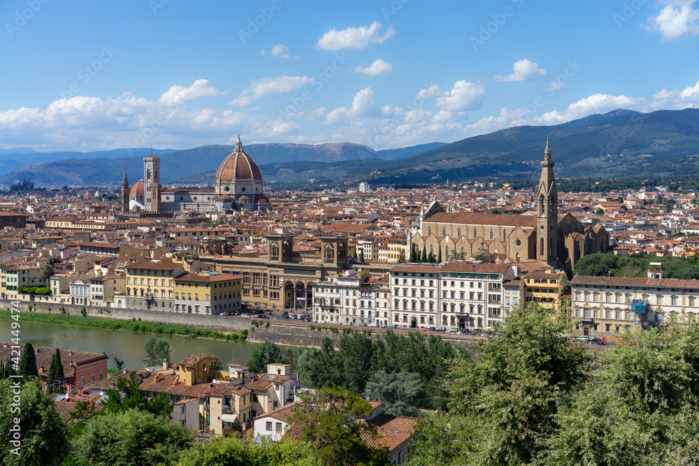 Florence, Italy. Firenze landmarks