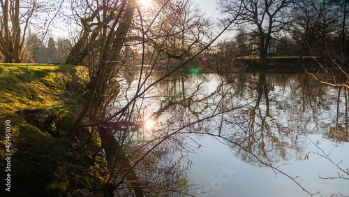 Sonnenspiegelung