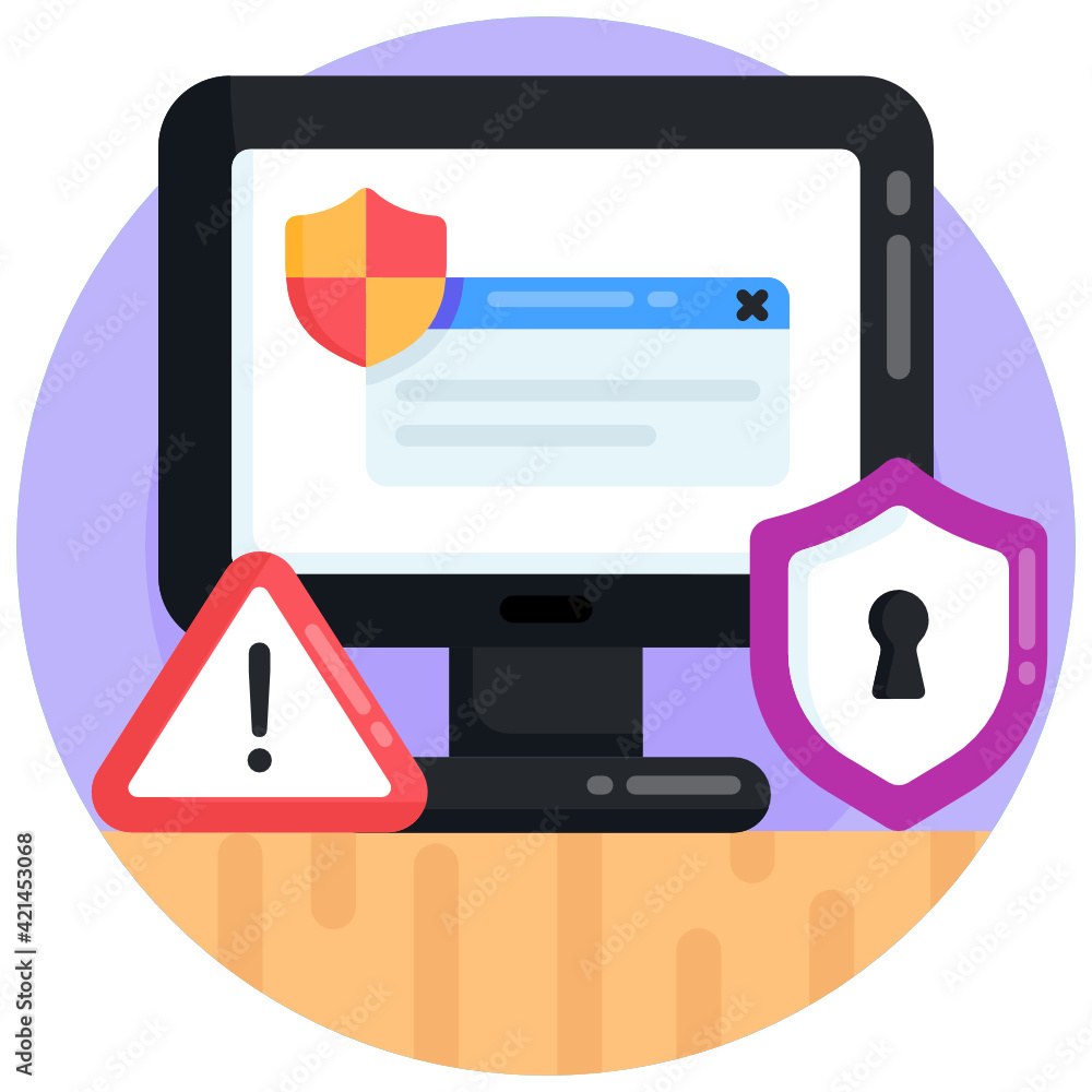 Trendy flat round icon of cryptocurrency security
Trendy flat round icon of cryptocurrency security
