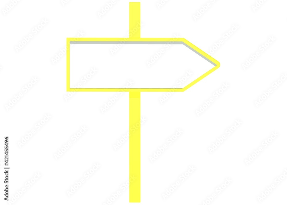 sign with arrow sign with arrow