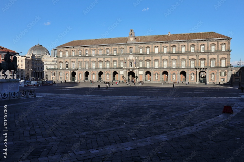 Napoli - Palazzo Reale in Piazza Plebiscito