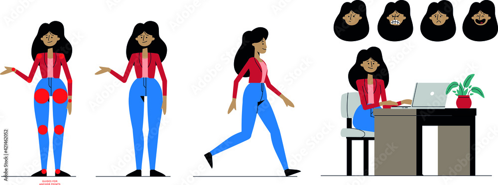 Business Woman for Animation (Rigging) Business Woman for Animation (Rigging)