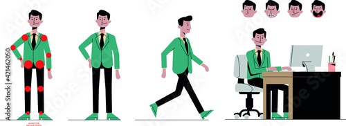 Business Man for Animation (Rigging)