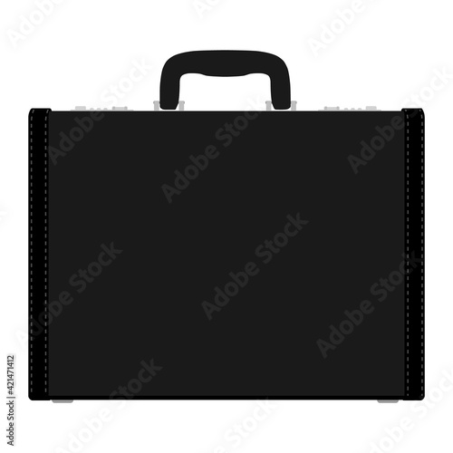 Fashion men's leather bag, briefcase, diplomat