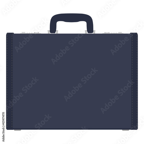 Fashion men's leather bag, briefcase, diplomat