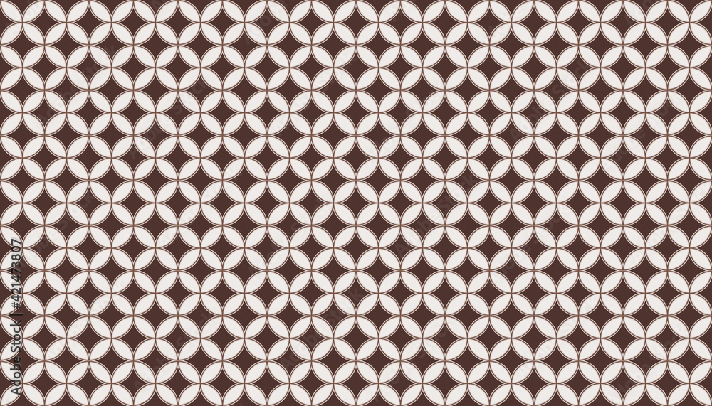 Seed of Life Seamless Vector Design. Sacred Geometry Seed of Life Seamless Vector Design. Sacred Geometry