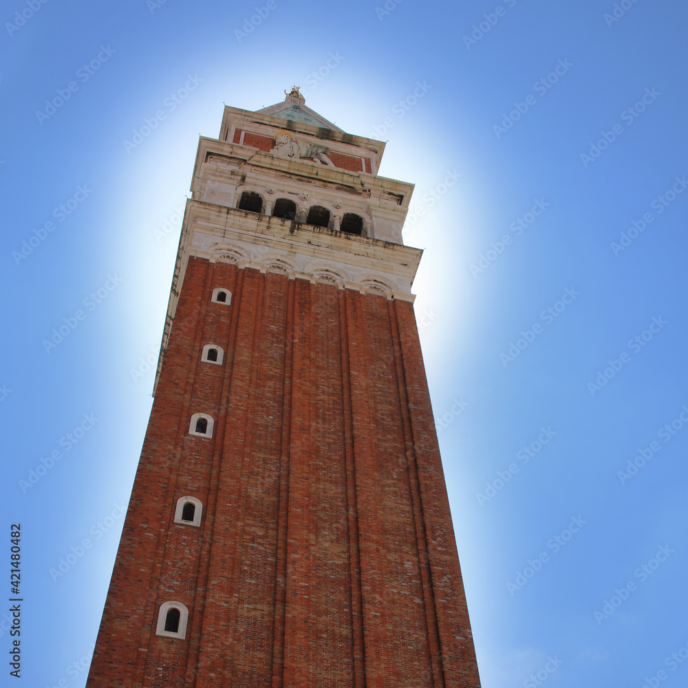 St Mark's Campanile (Campanile di San Marco) is the bell tower of St Mark's Basilica in Venice, Italy