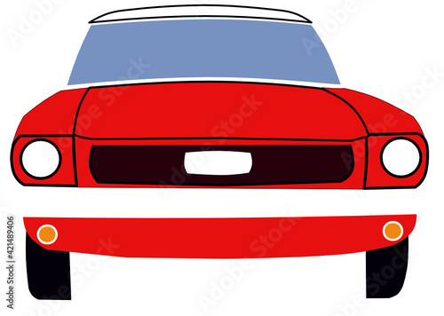 Retro Muscle Car