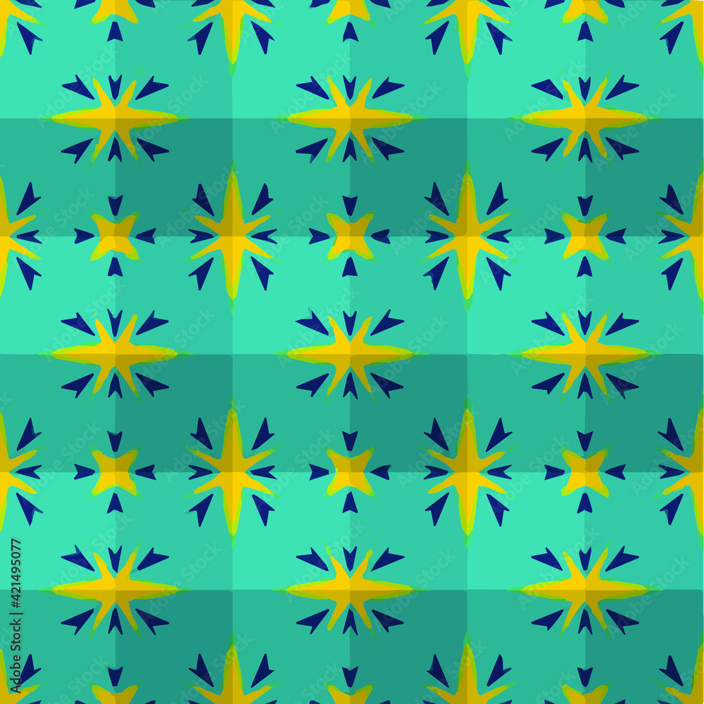 Geometric vector pattern with triangular elements. Seamless abstract ornament for wallpapers and backgrounds. Geometric vector pattern with triangular elements. Seamless abstract ornament for wallpapers and backgrounds.