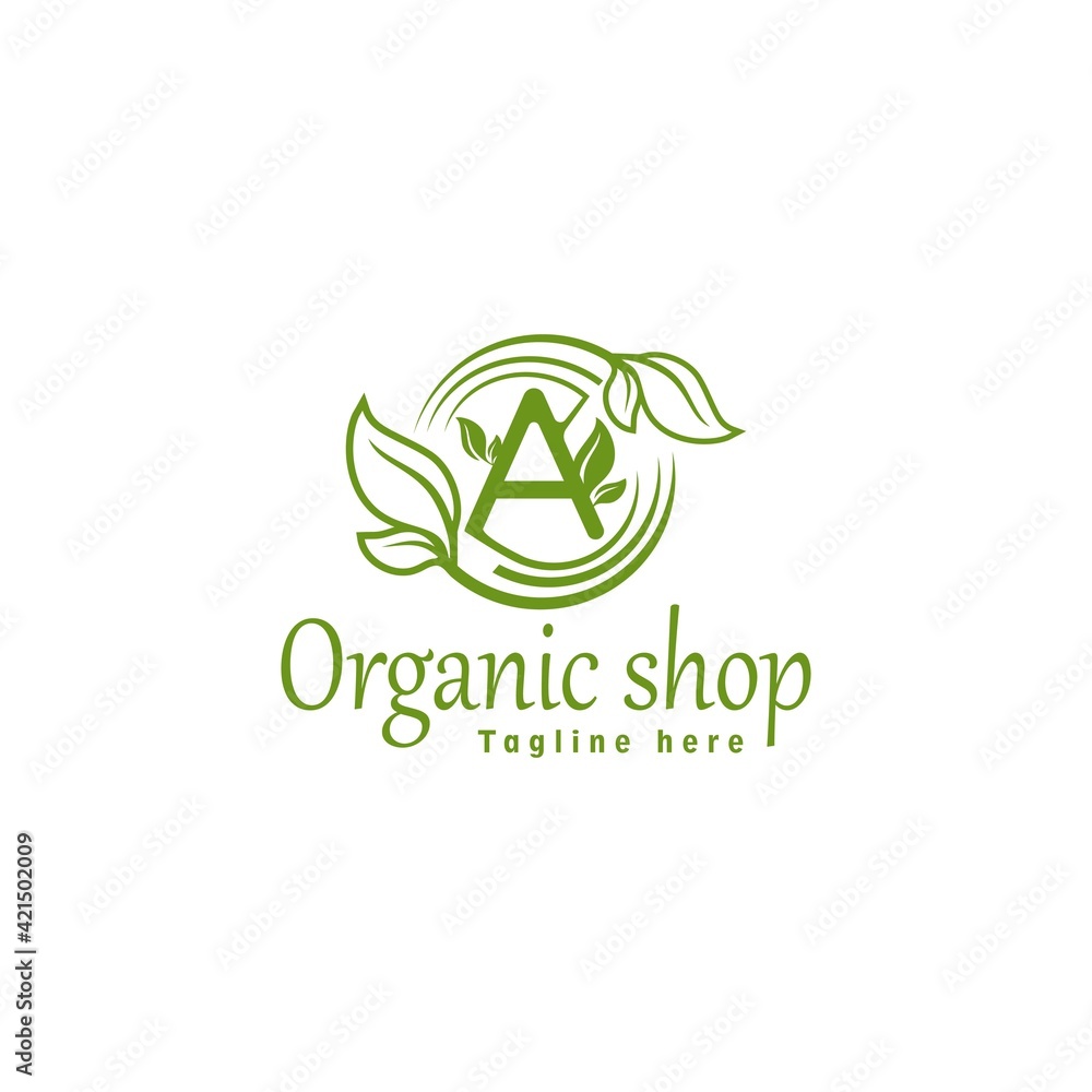 Alphabet template logo Alphabet template logo
