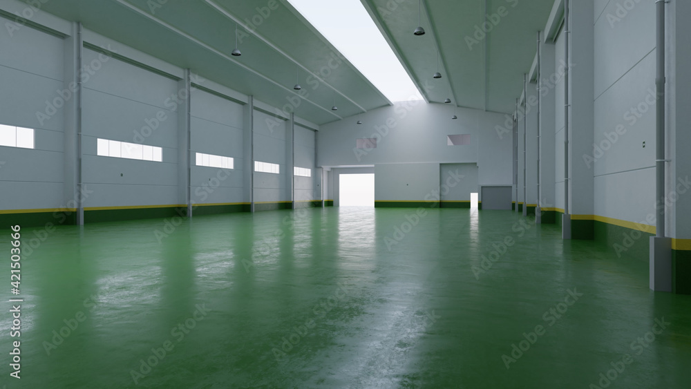 Obraz premium Warehouse Interior 4