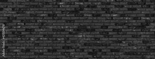 Seamless texture Black Gray brick.