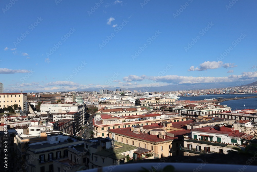 Napoli - Panorama da Rampa Pizzofalcone