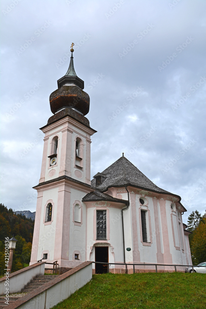 Wallfahrtskirche Maria Gern bei Berchtesgaden, Bayern