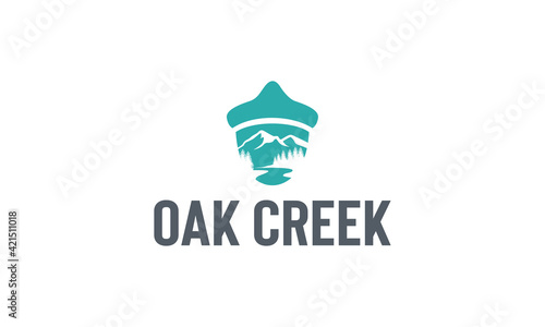 Oak Creek Logo Design Inspirations