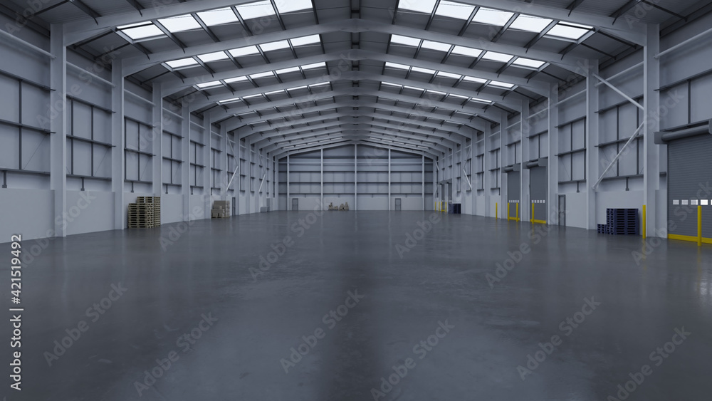  Industrial Warehouse Interior 11