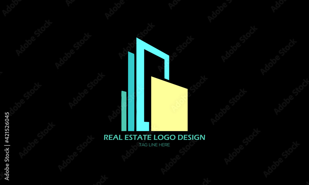 real estate logo design company and business. real estate logo design company and business.