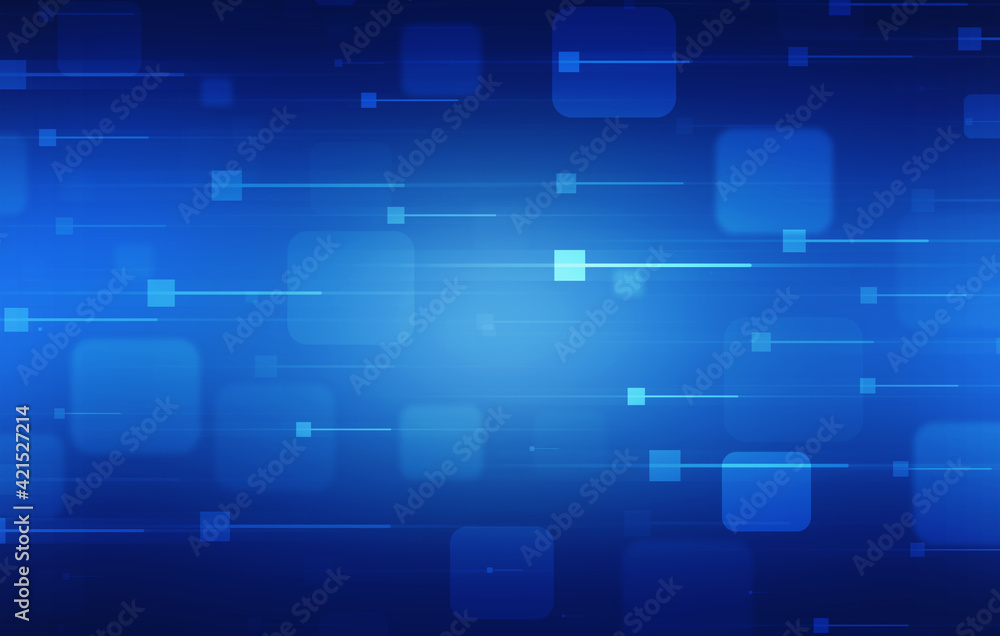 2d illustration Abstract futuristic electronic circuit technology background 2d illustration Abstract futuristic electronic circuit technology background