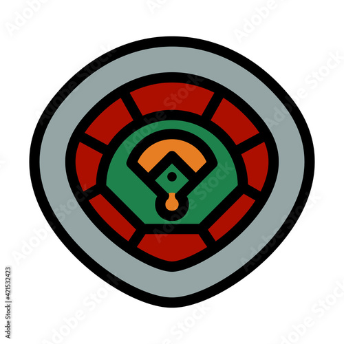 Baseball Stadium Icon