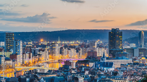 Panorama de la ville de Liège