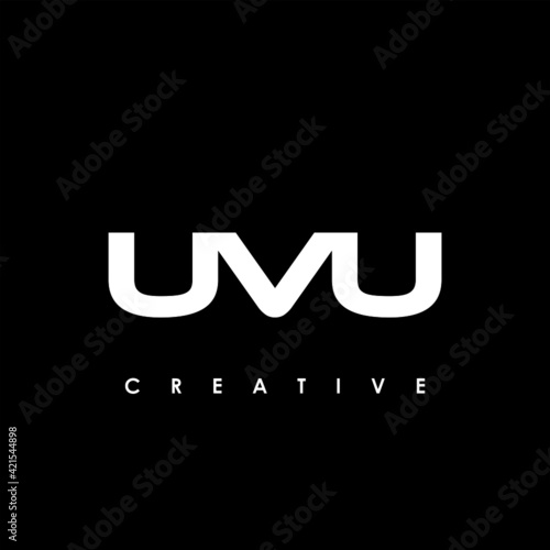 UVU Letter Initial Logo Design Template Vector Illustration photo