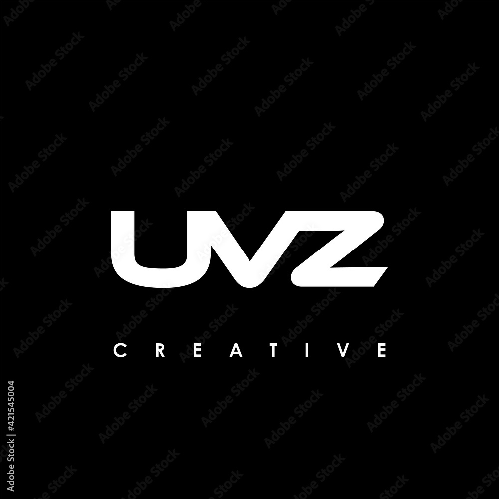 UVZ Letter Initial Logo Design Template Vector Illustration