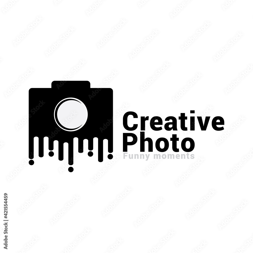 camera photography logo icon vector template. camera photography logo icon vector template.