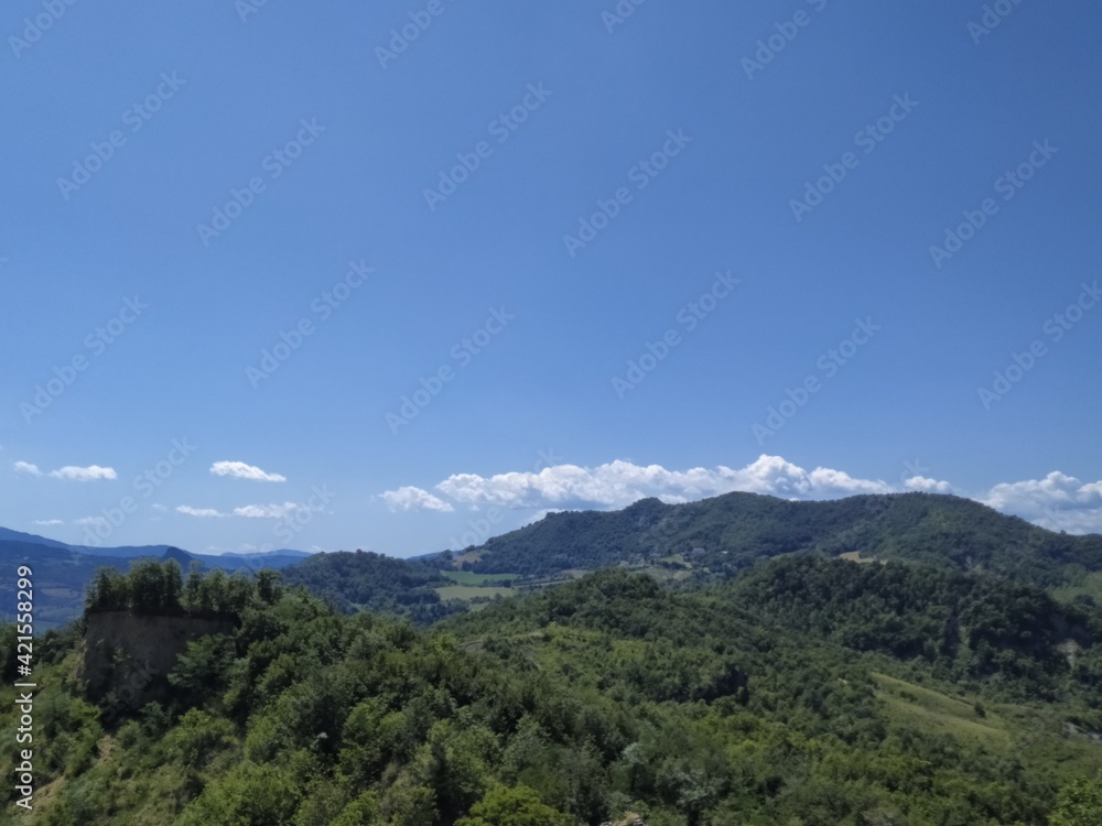 Naklejka premium Green Landscape