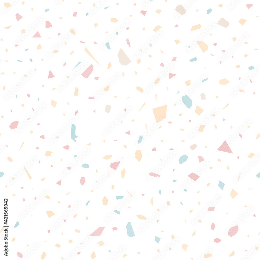 Terrazzo seamless pattern. Pastel classic flooring Terrazzo seamless pattern. Pastel classic flooring