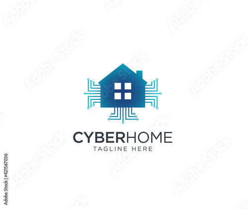 Cyber security home logo